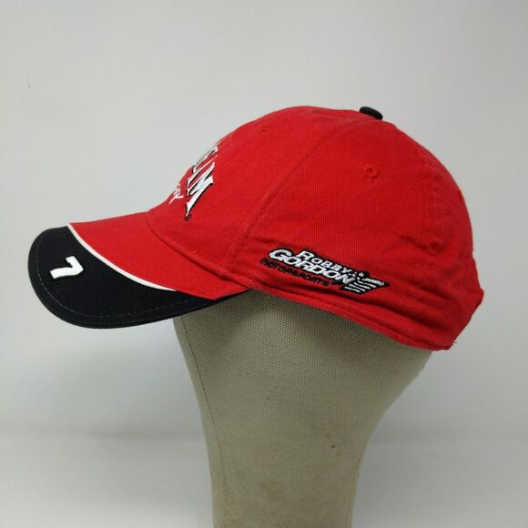 Stylemaster Strapback Hat Jim Beam Racing Red Black OSFA Embroidered Logo #7 - Picture 6 of 14
